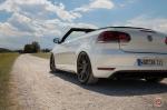 Volkswagen Golf GTi Cabriolet on Vossen Wheels (VPS-310) 2018 года
